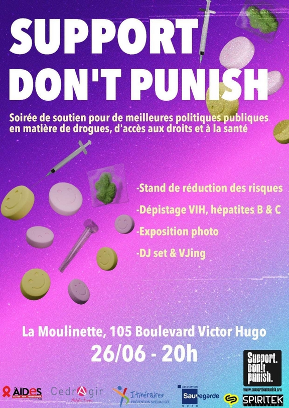 Soirée Support Don't Punish